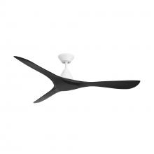 Modern Forms Canada - Fans Only FR-D2504-60-MW/MB - Carve 60 Downrod Ceiling Fan