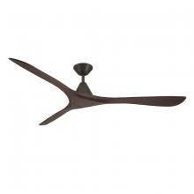 Modern Forms Canada - Fans Only FR-D2504-72-BZ/DW - Carve 72 Downrod Ceiling Fan