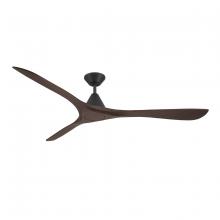 Modern Forms Canada - Fans Only FR-D2504-72-MB/DW - Carve 72 Downrod Ceiling Fan