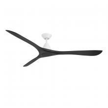 Modern Forms Canada - Fans Only FR-D2504-72-MW/MB - Carve 72 Downrod Ceiling Fan