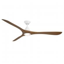 Modern Forms Canada - Fans Only FR-D2504-72L-MW/DK - Carve 72 Downrod Ceiling Fan