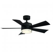 Modern Forms Canada - Fans Only FR-W1801-52L-MB - Wynd Downrod Ceiling Fan