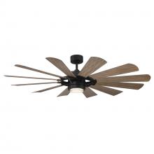 Modern Forms Canada - Fans Only FR-W2201-65L35MBBW - Wyndmill Downrod ceiling fan