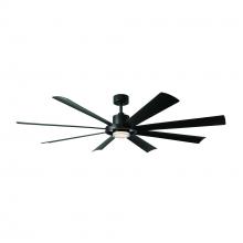 Modern Forms Canada - Fans Only FR-W2303-72L-MB - Aura Downrod ceiling fan