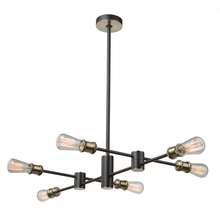 Artcraft AC10786BK - Tribeca 6-Light Chandelier