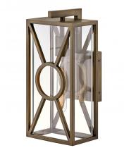 Hinkley Canada 18370BU - Medium Wall Mount Lantern