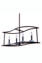 Elegant 1494D32VB - Bjorn Collection Chandelier L:32 W:12 H:65 Lt:4 Vintage Bronze Finish Royal Cut Clear