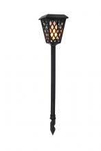 Elegant LDOD3015-2PK - Outdoor Black LED 1800k Pathway Light in Pack of 2