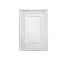 Elegant MR912030 - Sparkle Collection Crystal Mirror 20x30 Inch