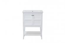 Elegant VF2100 - 2 Doors Cabinet 24 In.x18 In.x34 In. in White