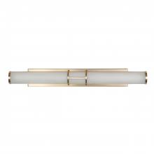 Russell Lighting VL7053/SG - Cylindrius - LED CCT 36 Vanity in Soft Gold