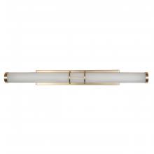 Russell Lighting VL7054/SG - Cylindrius - LED CCT 48 Vanity in Soft Gold