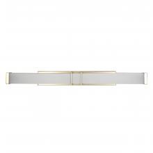 Russell Lighting VL7064/SG - Lateral - LED CCT 48 Vanity in Soft Gold