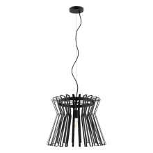 Eglo Canada 98077A - 1 LT Pendant w/ Black Finish & Black Metal Shade