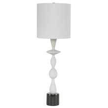 Uttermost 29796-1 - Uttermost Inverse White Marble Table Lamp