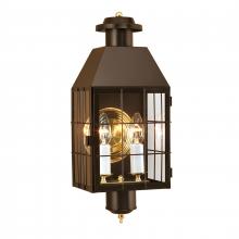 ELK Home 1093-BR-CL - American Heritage 21.75'' High 2-Light Outdoor Sconce - Bronze