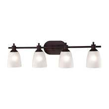  1354BB/10 - Thomas - Jackson 31'' Wide 4-Light Vanity Light - Oil Rubbed Bronze