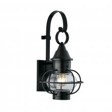 ELK Home 1613-BL-CL - Classic Onion 17.75'' High 1-Light Outdoor Sconce - Black