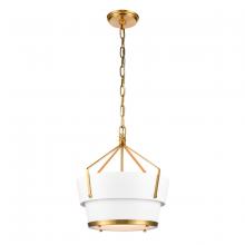 ELK Home 67826/1 - Marin 14'' Wide 1-Light Pendant - Satin Brass