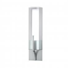 ELK Home 8144-BN-CL - Slope 15'' High Integrated LED Sconce - Brushed Nickel