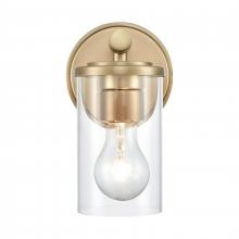 ELK Home 89860/1 - Burrow 5'' Wide 1-Light Vanity Light - Natural Brass