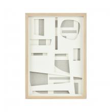 ELK Home H0036-11940 - Paper II Dimensional Wall Art - Neutral